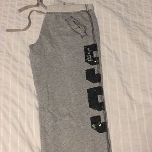 Pink Michigan State sweatpants
